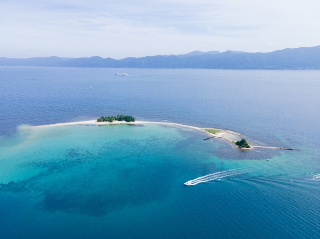 「北陸のハワイ」水島