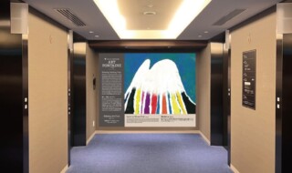 ※エレベーターホールにおける展示イメージ