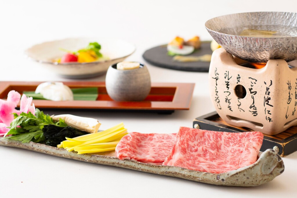 日本料理 四季彩：神戸牛のしゃぶしゃぶと初夏の瀬戸内堪能コース