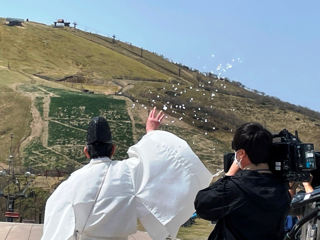 昨年の「安全祈願祭」の様子