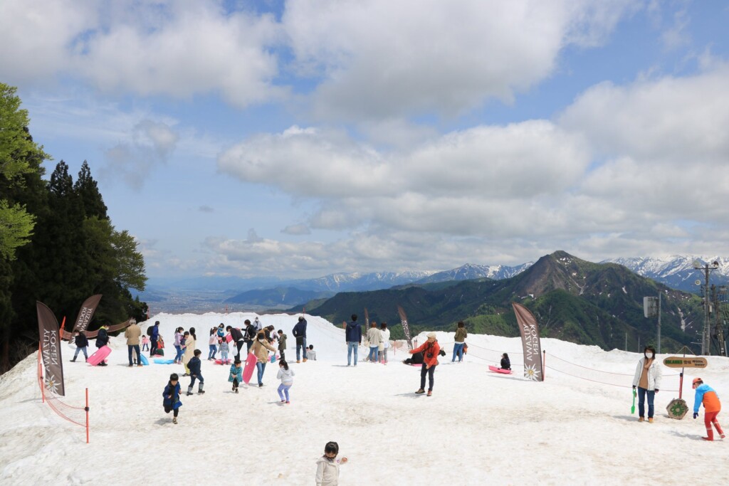 残雪でゆきあそび体験「ゆきあそび広場」(イメージ)