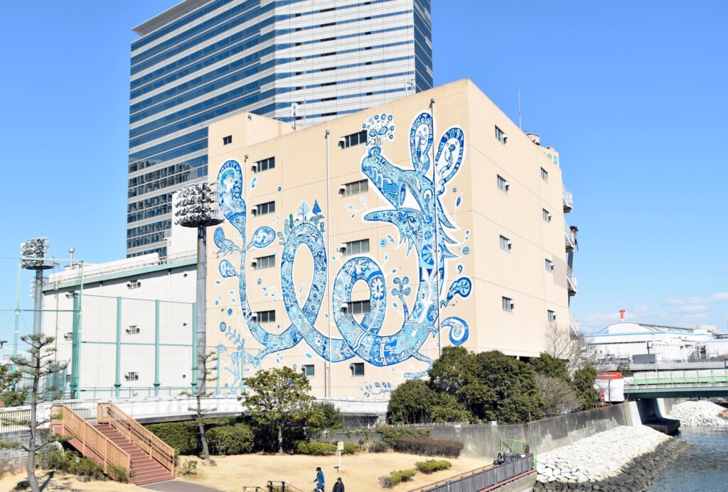 TENNOZ ART FESTIVAL 2019 Work by Yusuke Asai ,  photo shin hamada