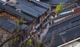 今年初開催となる東山エリアの街並み（イメージ）© 金沢市