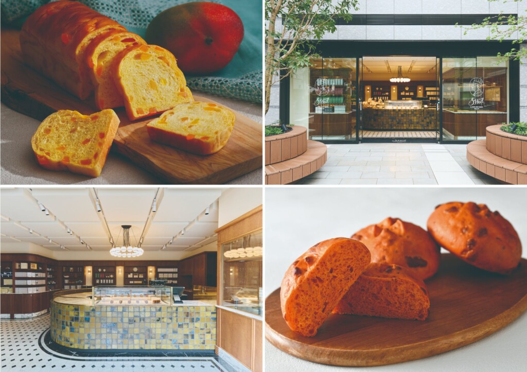 夏季限定！鮮やかな色合いと旬の美味しさを楽しむ「マンゴーブレッド」・「トマトチェダーチーズパン」（S.Weil by HOTEL NEW GRAND）