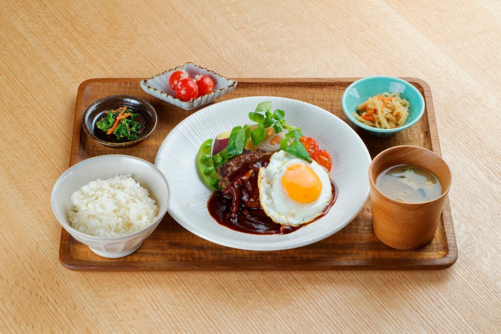 豆腐煮込みハンバーグ