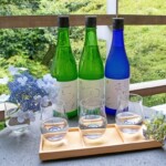 あじさい花酵母の日本酒3種類の飲み比べセット