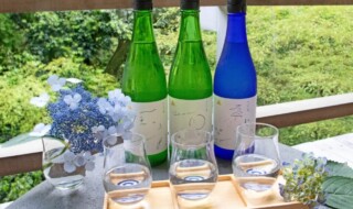あじさい花酵母の日本酒3種類の飲み比べセット
