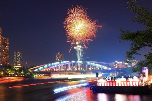 約3,000発の奉納花火が大阪の夜空を彩る