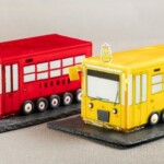 1日6個限定、赤・黄2種類の「IKEBUSケーキ」※テイクアウトのみ (イメージ)