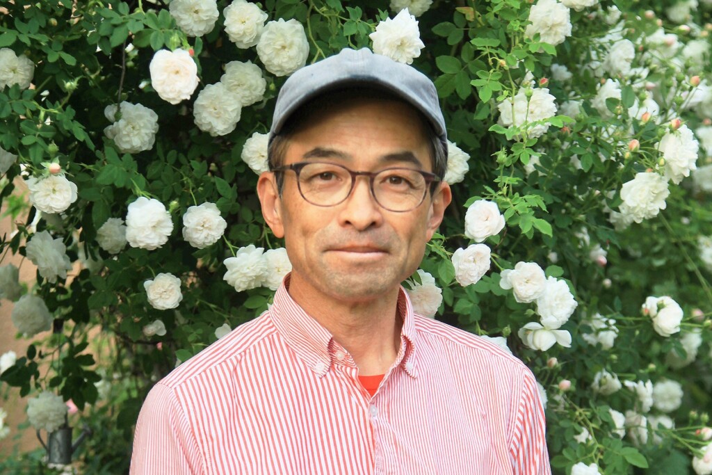 バラ講座講師　入谷伸一郎先生