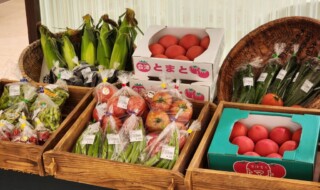 「会津産新鮮野菜市」コーナー（イメージ）