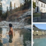 (1) Pagosa Springs, Colorado (2) Hot Spring in the U.S. (3) Hot Springs National Park 写真提供：©VisittheUSA.com