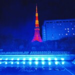 バルーンリリースやLED演出のあるパフォーマンスで新年の幕開けを ※カウントダウン実施時において東京タワーは消灯しております