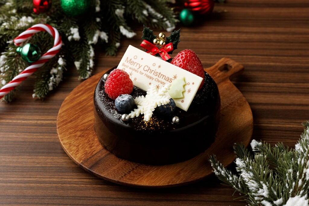 クリスマスケーキ「ミロワールショコラ パッション」