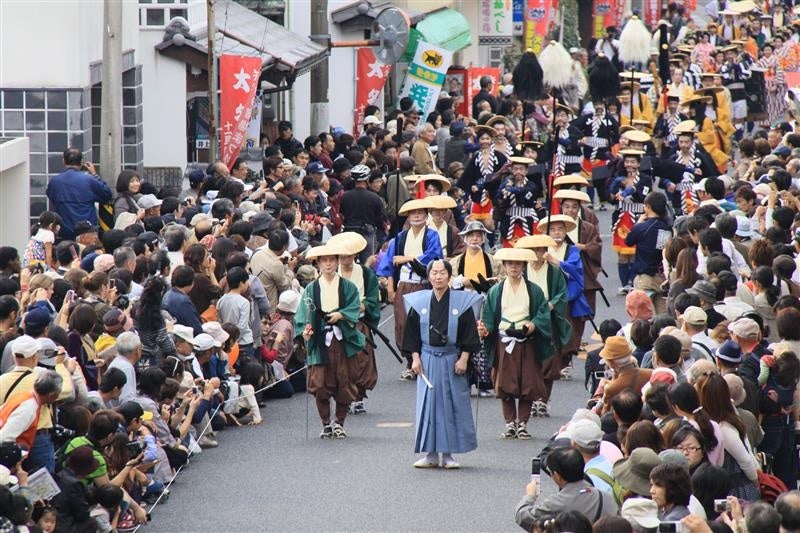 矢掛の宿場まつり大名行列（イメージ）