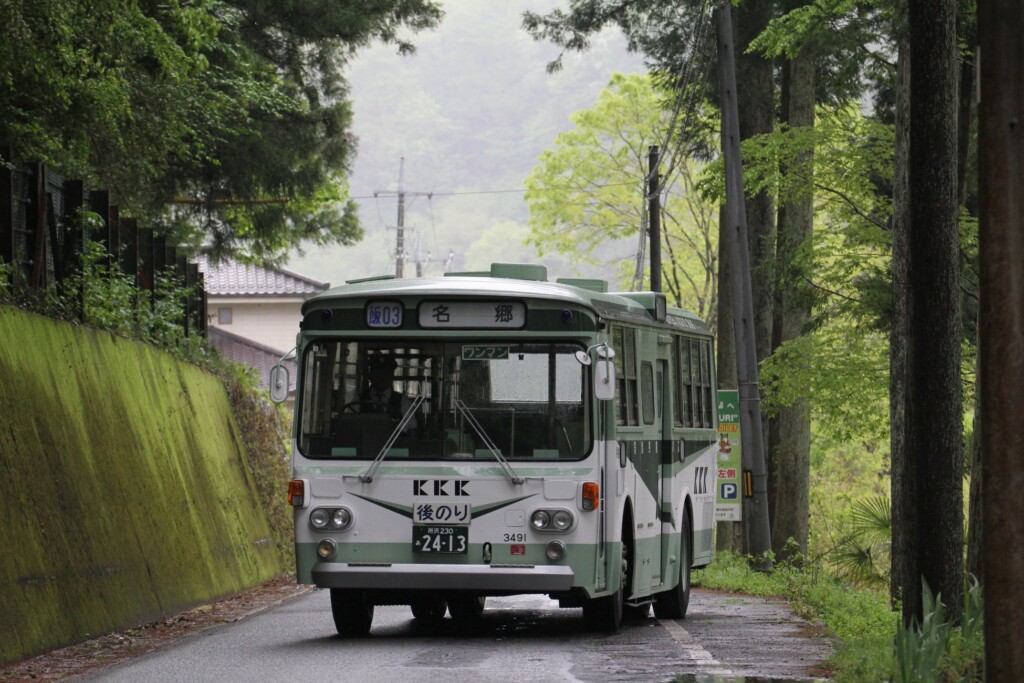 展示予定車両「レトロバス BU04」