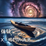 「宇宙」ｘ「鳴門海峡の渦潮」のＶＲ体験