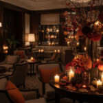 ウェスティンホテル東京で一夜限りのハロウィンイベントの幻想的な空間を表現したアイキャッチ画像です。